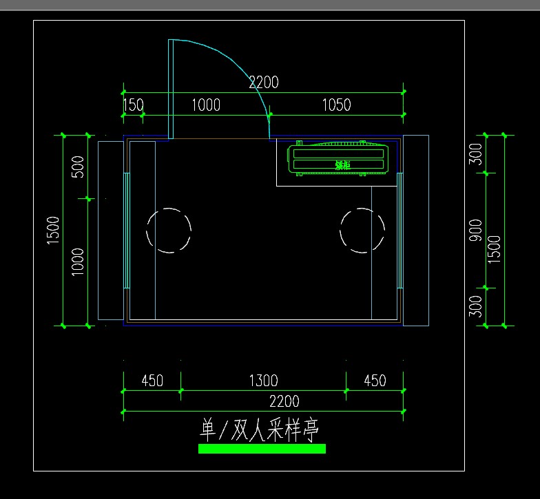 廣東正一雙側(cè)單采型平面圖